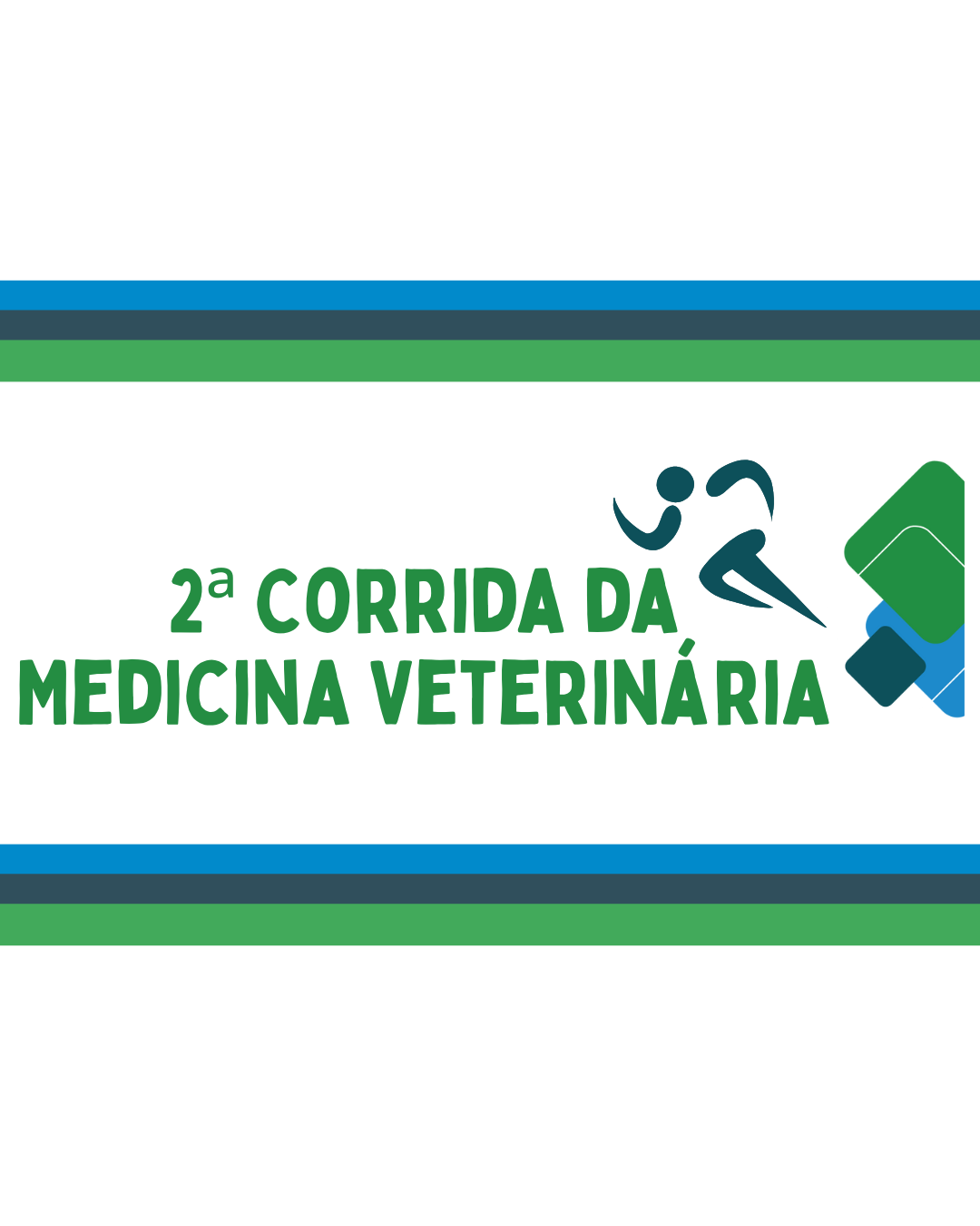 Logo da 2ª Corrida da Medicina Veterinária