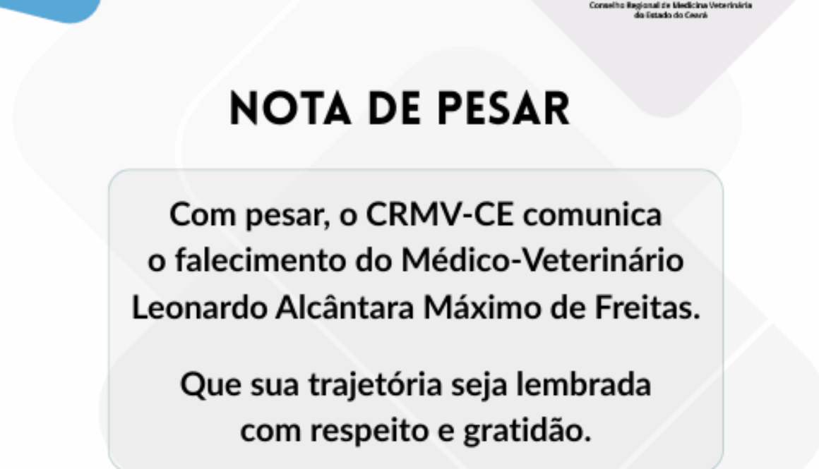 Nota de pesar